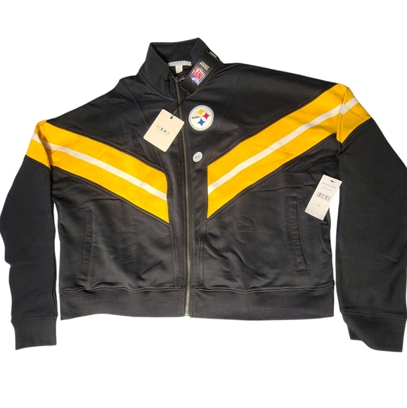 WEAR By Erin Andrews Pittsburgh Steelers Women's Coat - Picture 1 of 3